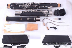 New Bassoon C tone great material Ebonite + case fine quality Top grade#B17