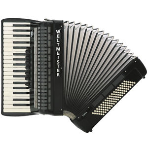NEW Weltmeister Piano Accordion Topas III Assorted Colors LMM 96 Made in Germany