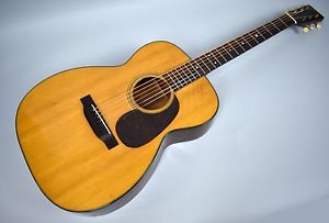1947 Vintage Martin 00-18 Flattop Natural Finish Acoustic Guitar W/HSC