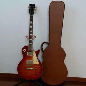 Used Orville LPS-80F Les Paul Standard Guitar Cherry Sunburst Made in Japan 1996