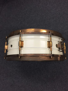 Leedy White Elite Snare Drum 1920's $1599.99