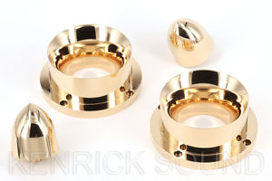 JBL 2402, 2403, 2405, 075, 076, 077 NEW ITEM Gunmetal solid horn Pair From Japan