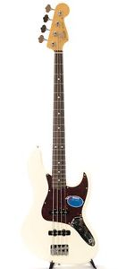 Fender Classic 60s Jazz Bass Olympic White 4st Electric Bass From Japan #A55