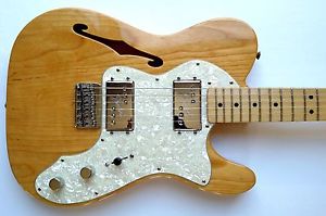 Fender Telecaster MIM Thinline Electric Guitar '72 Classic Series 2007 w/HSC