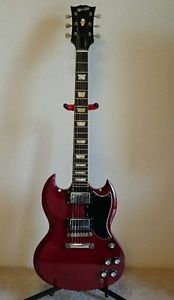 Rare Orville 1989 SG 65 Vintage Guitar Red Color From Japan