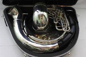 Conn 20KWS Short Action Sousaphone SILVER PLATE NICE QuinnTheEskimo