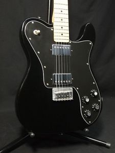 Squier by Fender Telecaster Custom Black Used Electric Guitar Free Shipping
