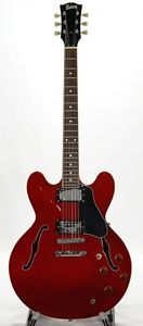 Burny RSA-55 Cherry Red guitar From JAPAN/456