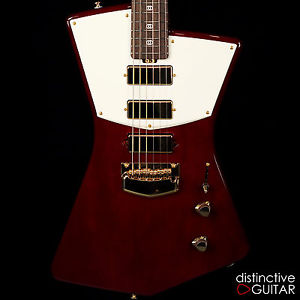 NEW ERNIE BALL MUSIC MAN ST. VINCENT SIGNATURE GUITAR HERITAGE RED DIMARZIO PUPS