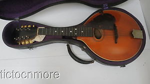 VINTAGE GIBSON MANDOLIN STYLE A SERIAL No. 35565 w/ HARD CASE