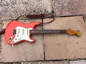 Stratocaster Relic 62 Fiesta Red