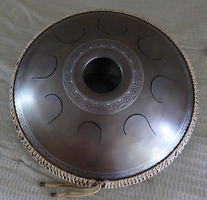 Guda Drum Original Full Size StandArt Stainless Steel with Rope Edge and  Bag