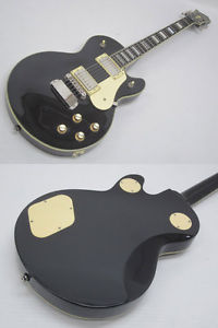 Hagstrom SWEDE Black Used From Japan #A111