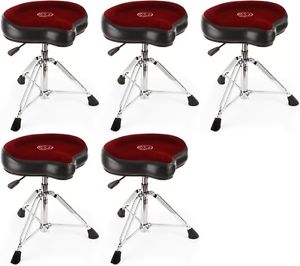 Roc-N-Soc Nitro Hydraulic Throne - Red (5-pack) Value Bundle