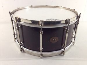 1920's Ludwig & Ludwig Mahogany Shell 10 Lug 14 X 6.5 Snare Drum