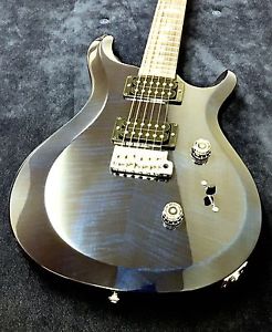 NEW!! RARE CHEVRON TOP!! PAUL REED SMITH PRS USA S2 CUSTOM 24 WHALE BLUE! +Cover