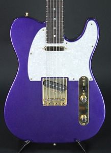 Fender Custom Shop Telecaster Pro Closet Classic in Purple Metallic over Pink