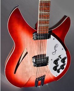 Rickenbacker 360/12V64 Fireglo 12-String Guitar MINT Roger McGuinn Signed 360V64