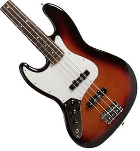 2015 Fender Standard Jazz Bass Lefty Sunburst