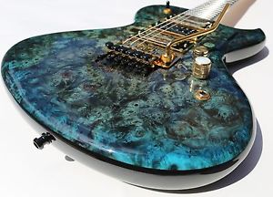JamAxe Florentine Purple Blu Burl
