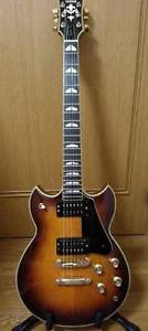 YAMAHA SG1000 1977 Vintage Made in Japan Sunburst E-Guitar Free Shipping