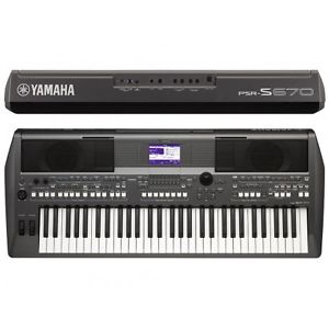 YAMAHA PSR S670 WORKSTATION ARRANGER DIGITALE CON KARAOKE 61 TASTI DINAMICI 2 IN