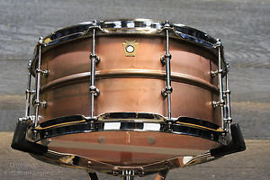Ludwig Copperphonic 6.5x14 LC663T Raw Patina Finish Snare Drum - B-Stock!