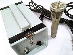 LOMO 19A19 Soviet Tube Microphone with Orginal PSU