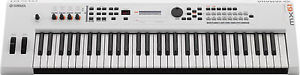 Yamaha MX61 Version 2 Synthesizer 61 Key Edition, White