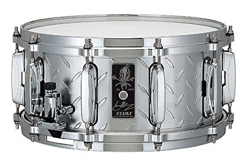 TAMA Lars Ulrich Signature snare drum 14 "X6.5" Diamond Plate Steel #EMS Japan