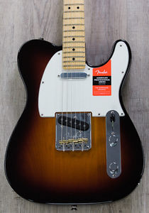 Fender American Professional Telecaster Guitar, 3-Color Sunburst, Maple Board