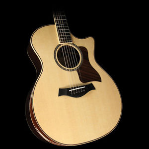 Taylor 814ce DLX Grand Auditorium Acoustic/Electric Guitar Natural
