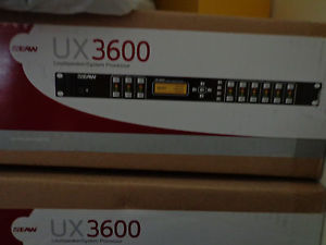 EAW UX3600 Digital Signal Processor Loudspeaker management NEW Digital crossever