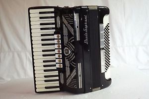 Piano accordion akkordeon  PAOLO SOPRANI  80 BASS