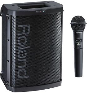 Roland BA55 Portable Power Speaker w/ Wireless Microphone