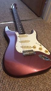Fender Japan Custom Shop '62 Reissue Stratocaster Pink Purple Burgundy Mist