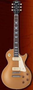 BURNY / FERNANDES RLG-55P Les Paul with P-90 Model Gold Top *NEW* FREE SHIPPING!