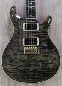 PRS Paul Reed Smith Custom 24 Artist Package Guitar, Obsidian, Pattern Thin