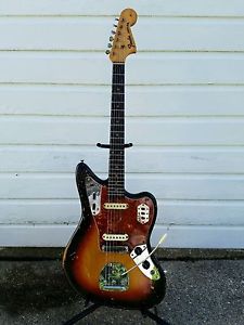 Vintage 1962 Fender Jaguar w/ 1965 Fender HSC