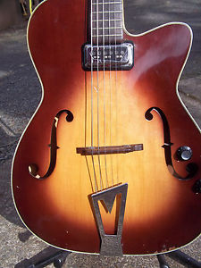 1962 Martin F-50 Archtop Guitar Thinline Archtop Laminated Maple Dot Inlay