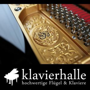 Sehr schöner Grotrian-Steinweg Flügel, 215cm, schwarz poliert ★ restauriert