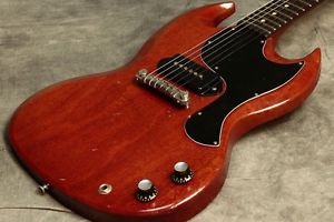 Gibson made 1962 Les Paul Junior Cherry Electric Guitar Free shipping