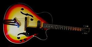 Soares’y “SUB BARITONE” PROTO-TYPE Guitar ONLY 2 MADE. 2003. RARE & UNIQUE.