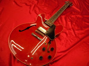 Orville by Gibson ES/ES-335 Red Free Shipping