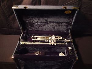 B&S Challenger Trumpet - Silver Finish, New Condition Demo Horn
