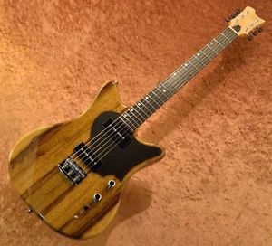 John Page Guitars ML-K Black Linba 2016 Good Condition E-Guitar Free Shipping