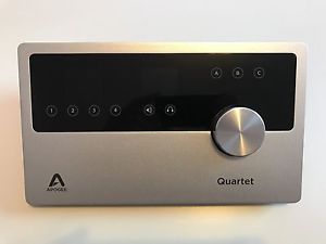 Apogee Quartet Audio Interface - Mac & iPad - 192 kHz - 24-bit - 4 in / 6 out