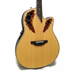 Ovation Custom Elite C2078AX Deep Contour Acoustic-Electric Guitar w/ Case