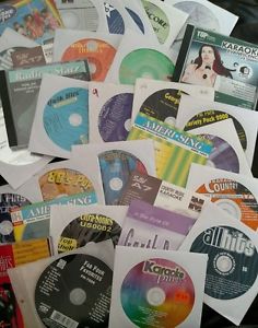 Over 300 Karaoke CD+G disc Lot! Ameri*Sing, All Hits, Chartbuster, Radio Starz