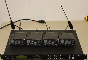 Telex RTS RadioCom BTR-800 with 4 TR-800 belt packs Band C6